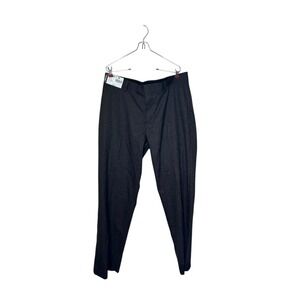 Murano Men's Dress Pants Classic Fit Regular Leg Twill‎ Trousers Brown 34X32 NWT